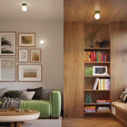 Badezimmer-Wandleuchte ZORI 1xG9/8W/230V IP44 grün