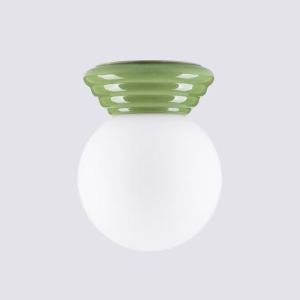 Badezimmer-Wandleuchte ZORI 1xG9/8W/230V IP44 grün