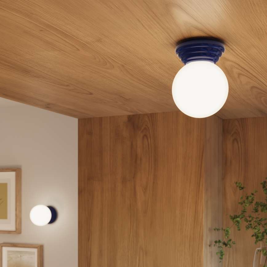 Badezimmer-Wandleuchte ZORI 1xG9/8W/230V IP44 blau