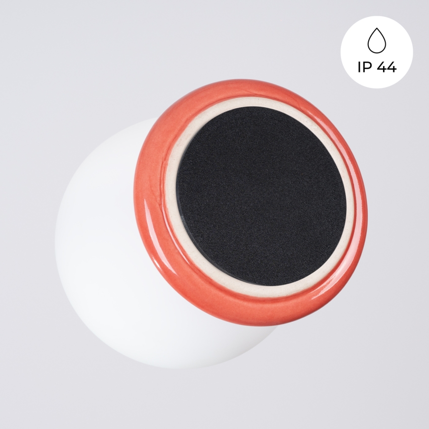 Badezimmer-Deckenleuchte ZORI 1xG9/8W/230V Ø 12 cm IP44 rosa