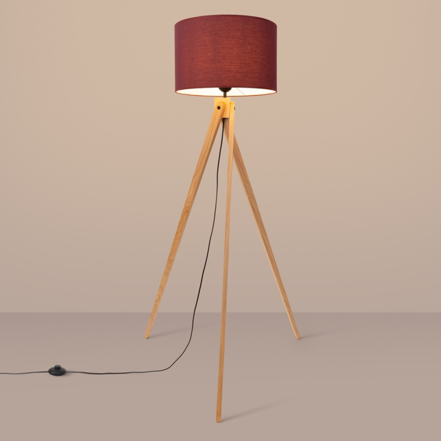 Stehlampe NATT 1xE27/15W/230V rot