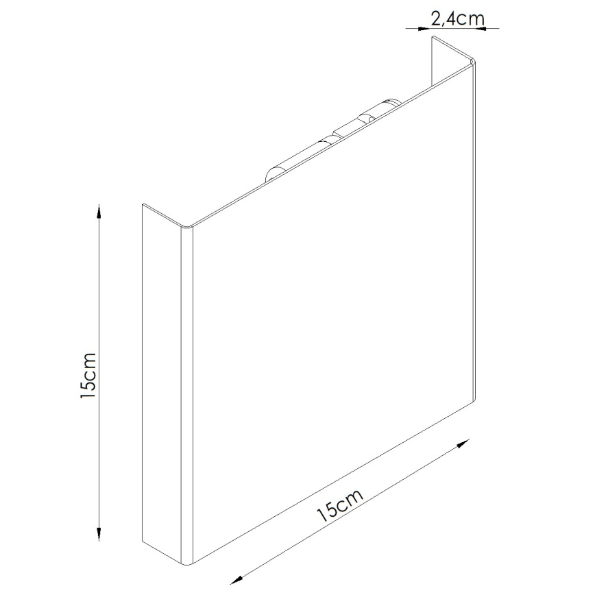 Wandleuchte VANTA 2xG9/8W/230V weiß
