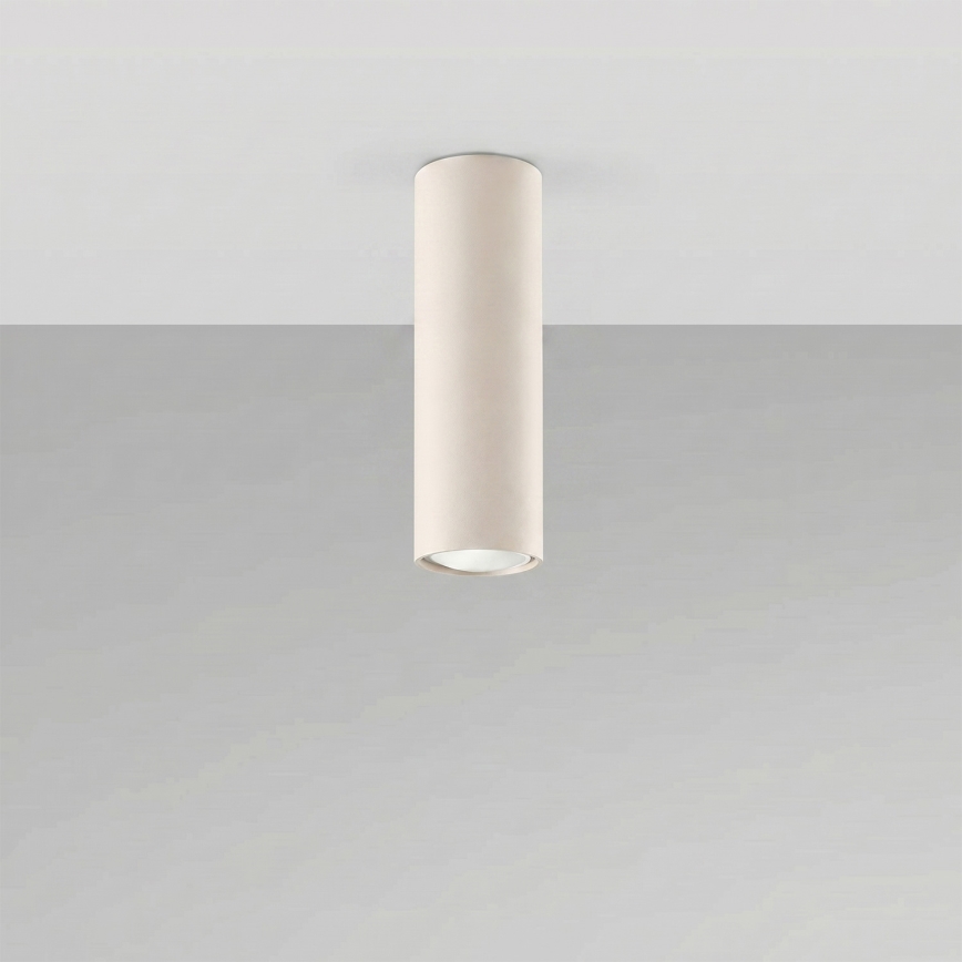 Spotleuchte LAGOS 1xGU10/10W/230V 20 cm cremefarben