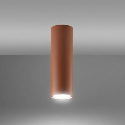 Spotleuchte LAGOS 1xGU10/10W/230V 20 cm braun