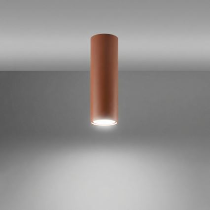 Spotleuchte LAGOS 1xGU10/10W/230V 20 cm braun