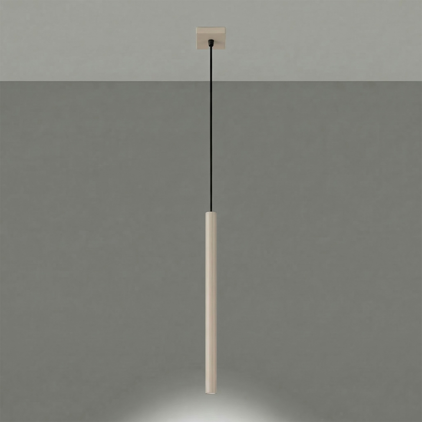 Hängeleuchte an Kabel PASTELO 1xG9/8W/230V taupe