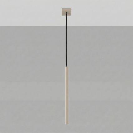 Hängeleuchte an Kabel PASTELO 1xG9/8W/230V taupe
