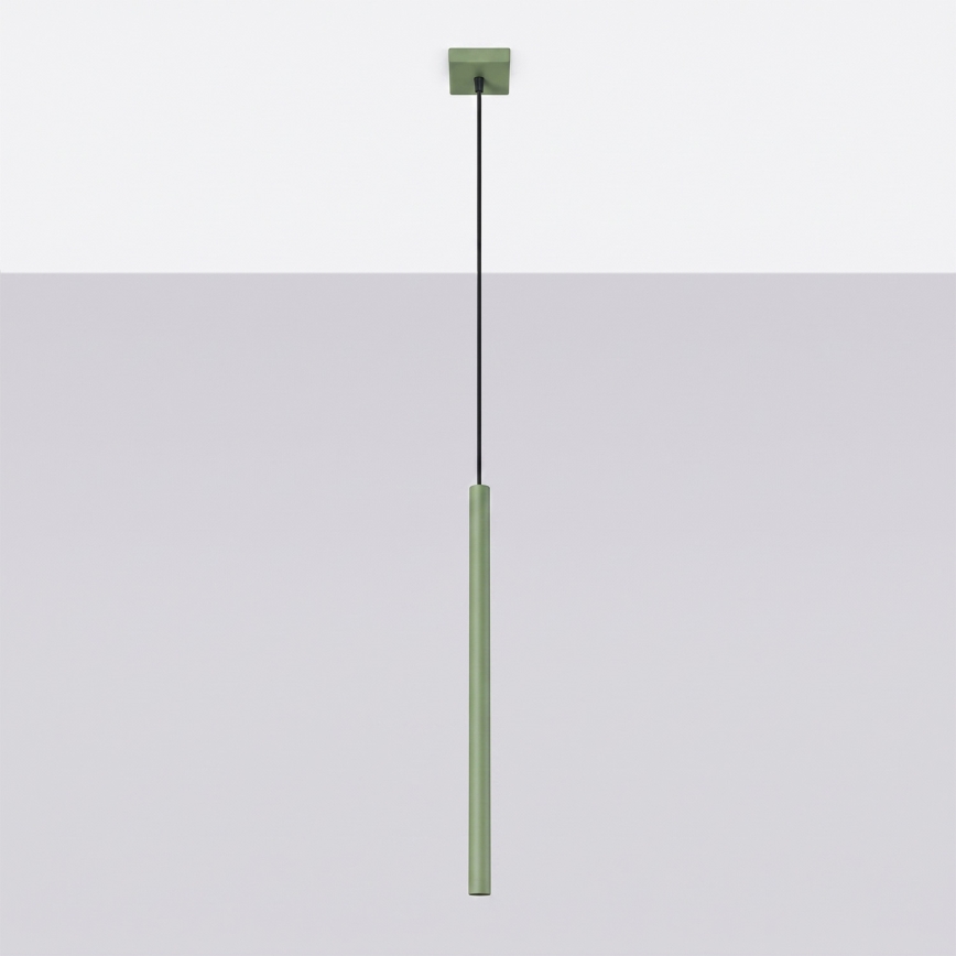 Pendelleuchte an Kabel PASTELO 1xG9/8W/230V grün