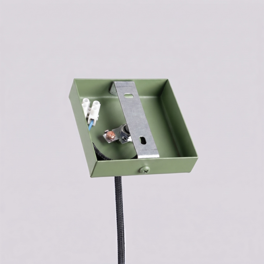 Pendelleuchte an Kabel PASTELO 1xG9/8W/230V grün