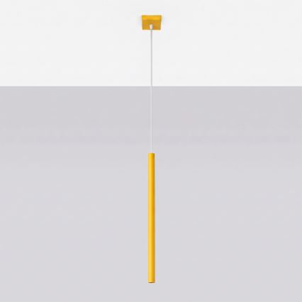 Pendelleuchte mit Kabel PASTELO 1xG9/8W/230V gelb