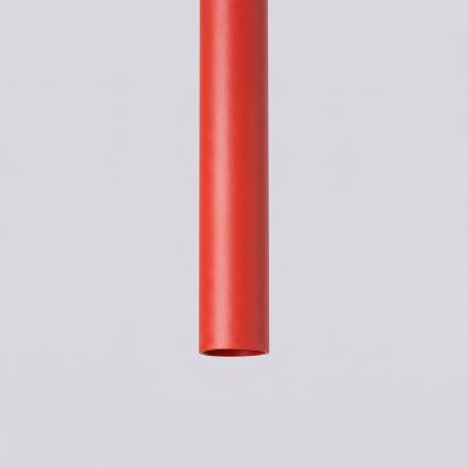 Pendelleuchte mit Kabel PASTELO 2xG9/8W/230V rot