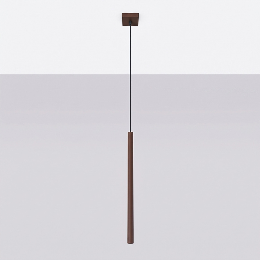 Hängeleuchte mit Kabel PASTELO 1xG9/8W/230V braun