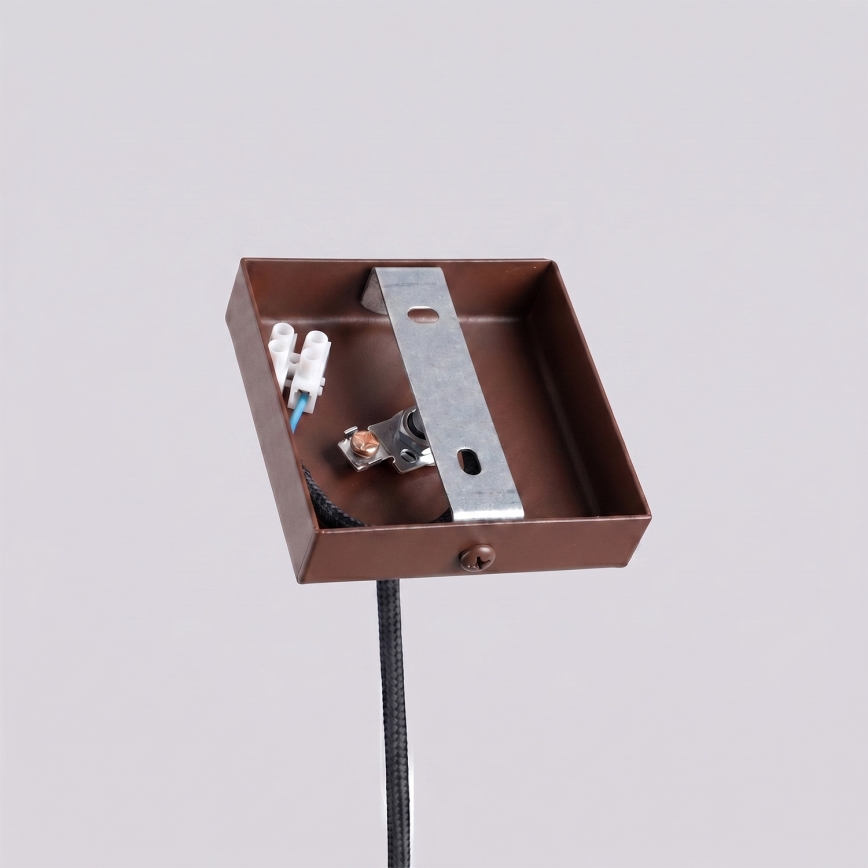 Hängeleuchte mit Kabel PASTELO 1xG9/8W/230V braun