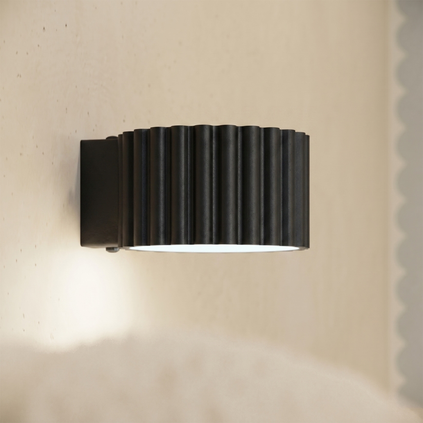 Wandleuchte AURA 1xGX53/10W/230V schwarz