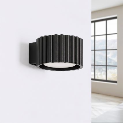 Wandleuchte AURA 1xGX53/10W/230V schwarz
