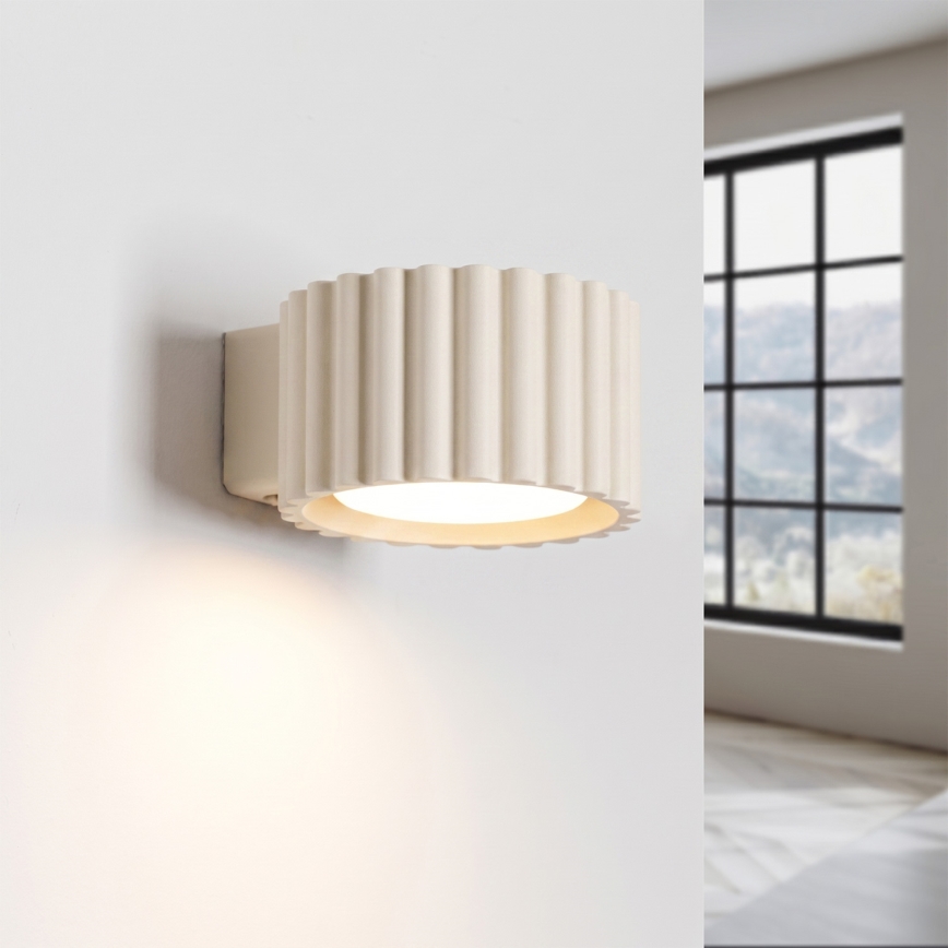 Wandleuchte AURA 1xGX53/10W/230V, cremefarben