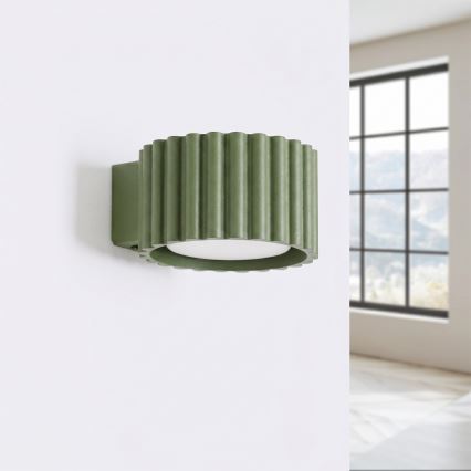 Wandleuchte AURA 1xGX53/10W/230V grün