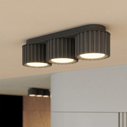 Spotleuchte AURA 3xGX53/10W/230V schwarz