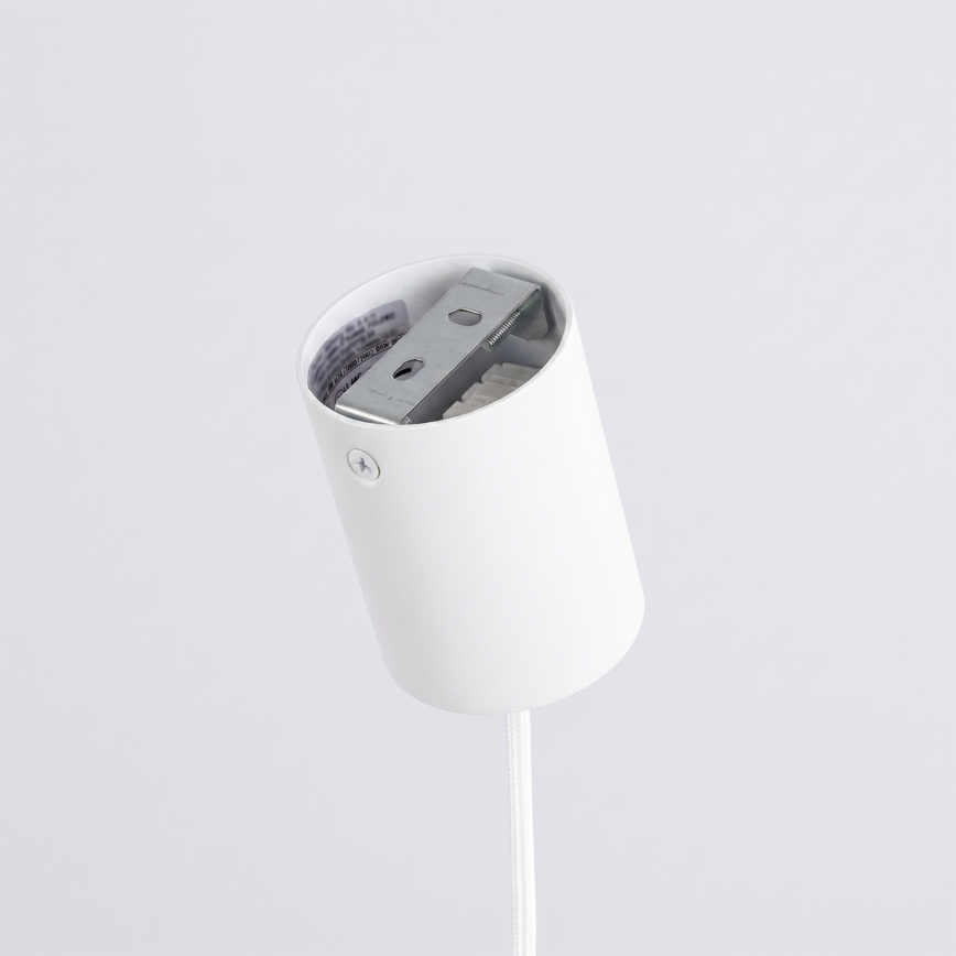 Pendelleuchte AURA mit Kabelaufhängung, 1x GX53/10W/230V, weiß