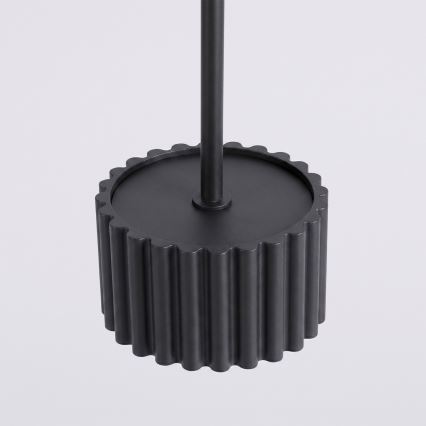Pendelleuchte AURA an Kabel 1xGX53/10W/230V schwarz