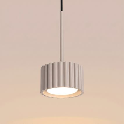 Pendelleuchte mit Kabelaufhängung AURA 1xGX53/10W/230V taupe
