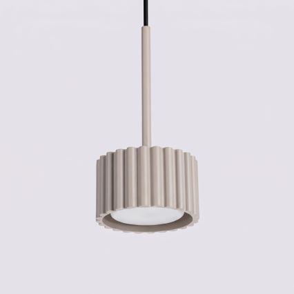 Pendelleuchte mit Kabelaufhängung AURA 1xGX53/10W/230V taupe