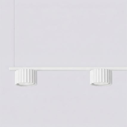 Pendelleuchte AURA an Stahlseil 4xGX53/10W/230V weiß