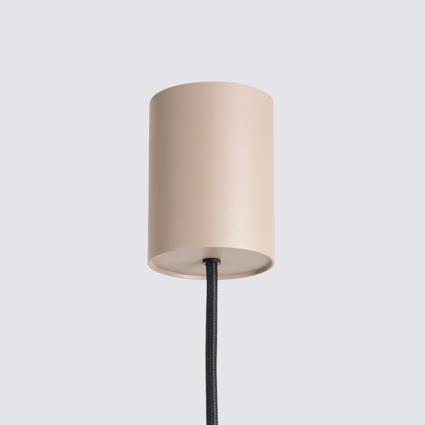Pendelleuchte mit Seilaufhängung AURA 4xGX53/10W/230V taupe