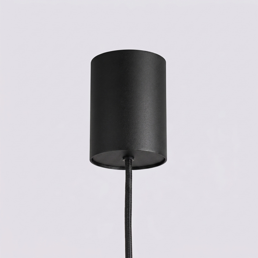 Pendelleuchte an Kabel KARBON 4xGU10/10W/230V schwarz