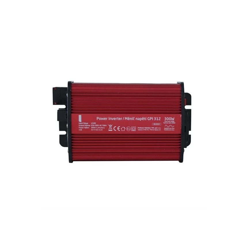 Spannungswandler 300W/12/230V + USB