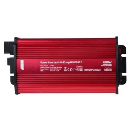 Spannungswandler 600W/230V + USB