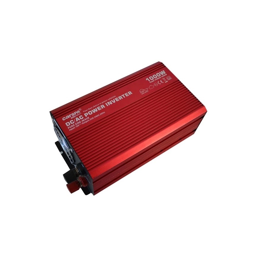 Spannungswandler CARSPA 1000W/12/230V + USB