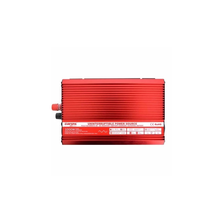 Spannungswandler CARSPA 1000W/12/230V + USV + Ladegerät
