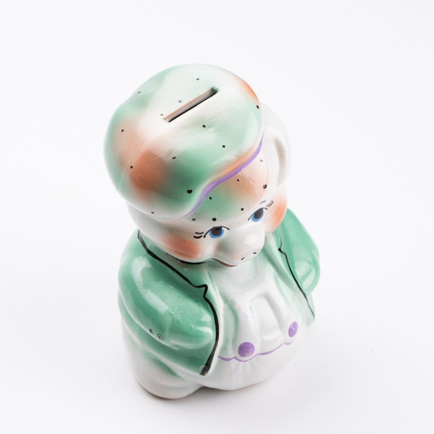 Sparschwein türkisfarben