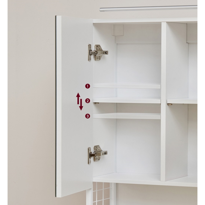 Spiegelschrank SKY in Weiß