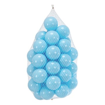 Spielbälle aus Kunststoff 50 Stk. Ø 7 cm blau