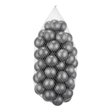 Spielbälle aus Kunststoff 50 Stk. Ø 7 cm grau