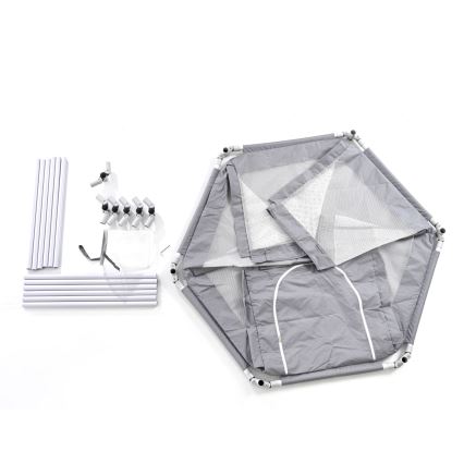 Spielplatz 120 cm grau