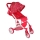 Sportlicher Puppenbuggy, rot