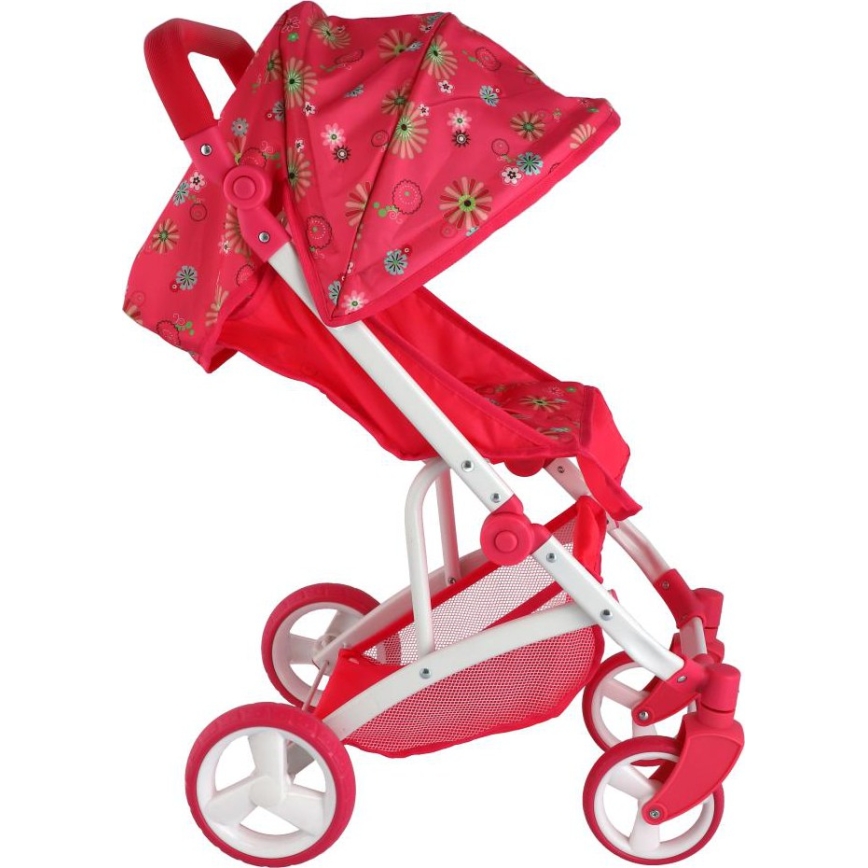 Sportlicher Puppenbuggy, rot
