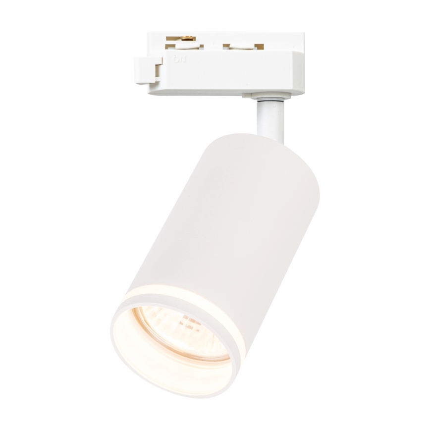Spot für 1-phasiges Schienensystem PIPE 1xGU10/10W/230V, weiß