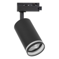 Spot für 1‑phasiges Schienensystem PIPE, 1xGU10/10W/230V, schwarz