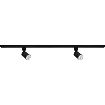 Spot für Schienensystem ALTEAR 2xGU10/10W/230V 1m schwarz