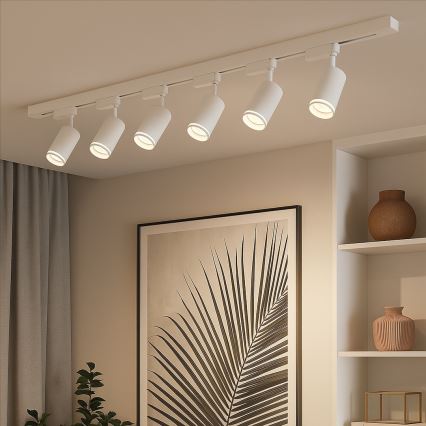 Spot für Schienensystem PIPE 6xGU10/10W/230V weiß
