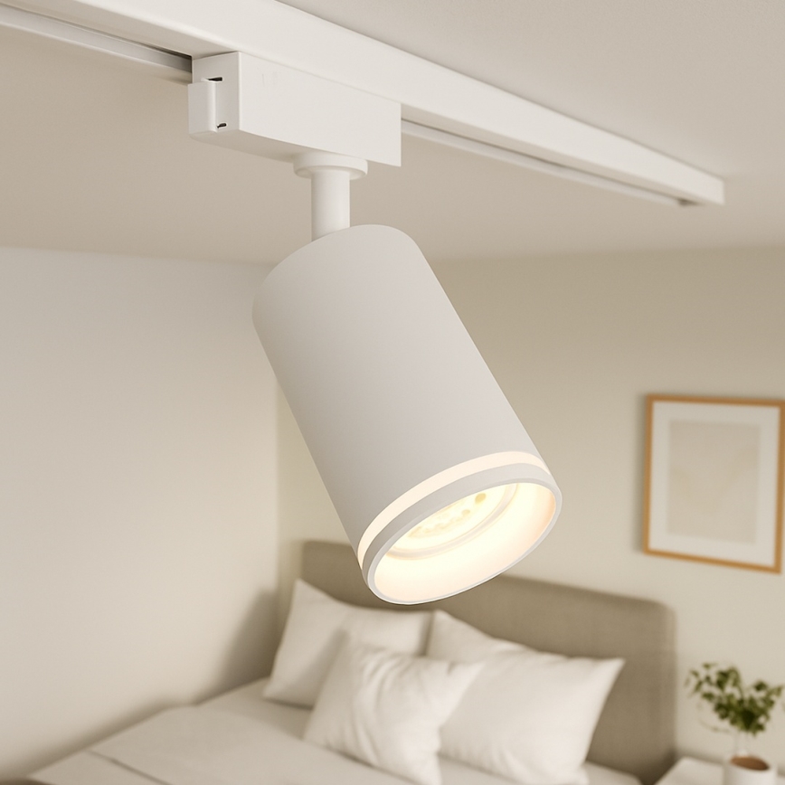 Spot im Schienensystem PIPE 3xGU10/10W/230V, weiß