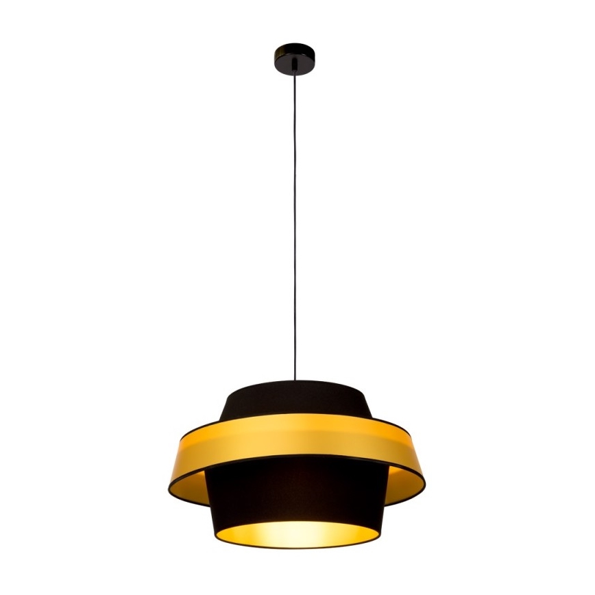 Hängeleuchte an Schnur PRETO GOLD 1xE27/60W/230V – FSC-zertifiziert