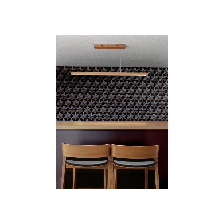 Dimmbare LED-Hängeleuchte an Schnur SMAL LED/18W/230V – FSC-zertifiziert