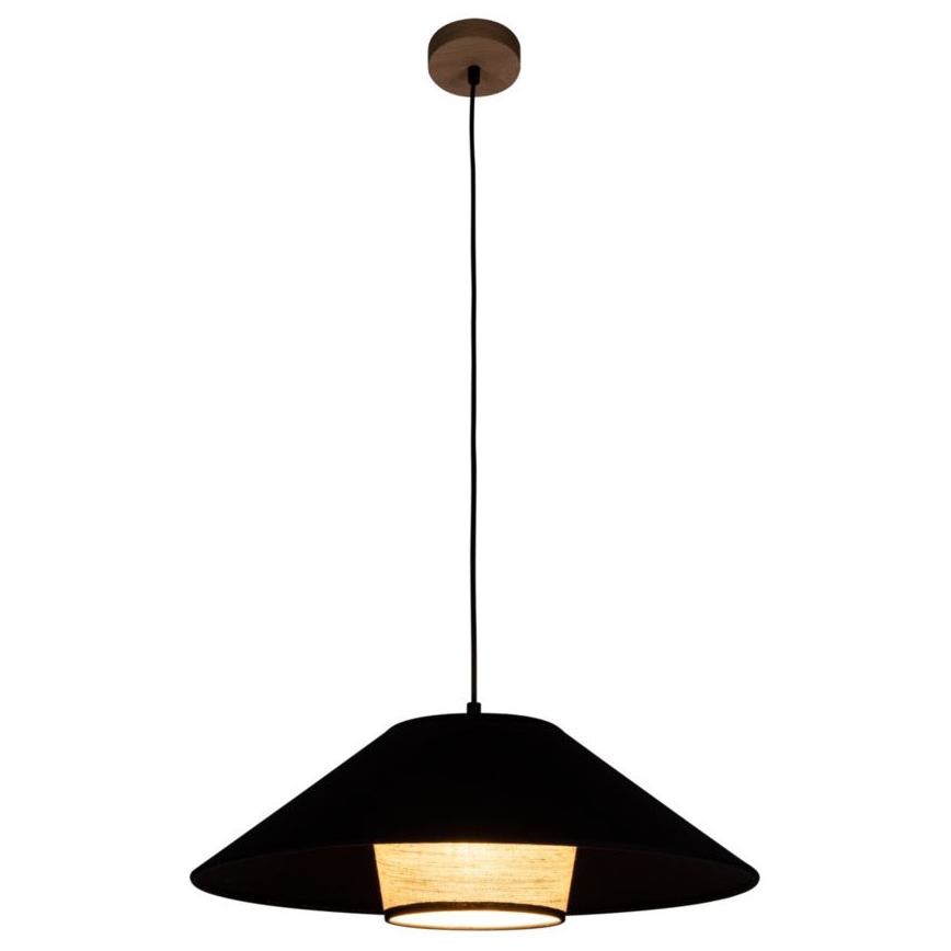 Hängeleuchte an Schnur AMIGO 1xE27/60W/230V Eiche – FSC-zertifiziert
