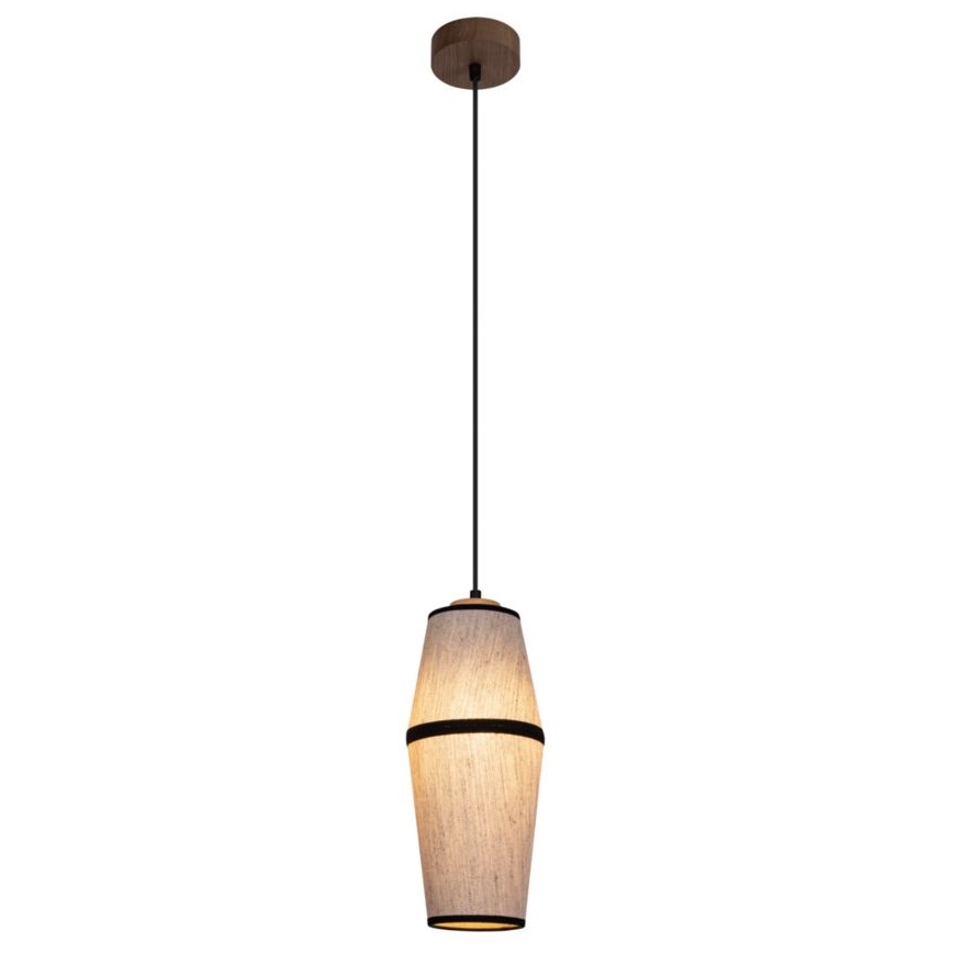 Hängeleuchte an Schnur AMIGO 1xE27/25W/230V Eiche – FSC-zertifiziert