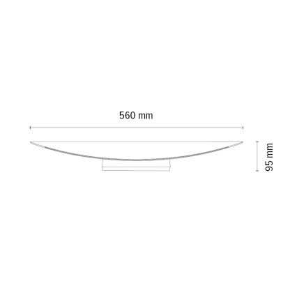 Dimmbare LED-Wandleuchte DUBAI LED/6,5W/230V Eiche – FSC-zertifiziert